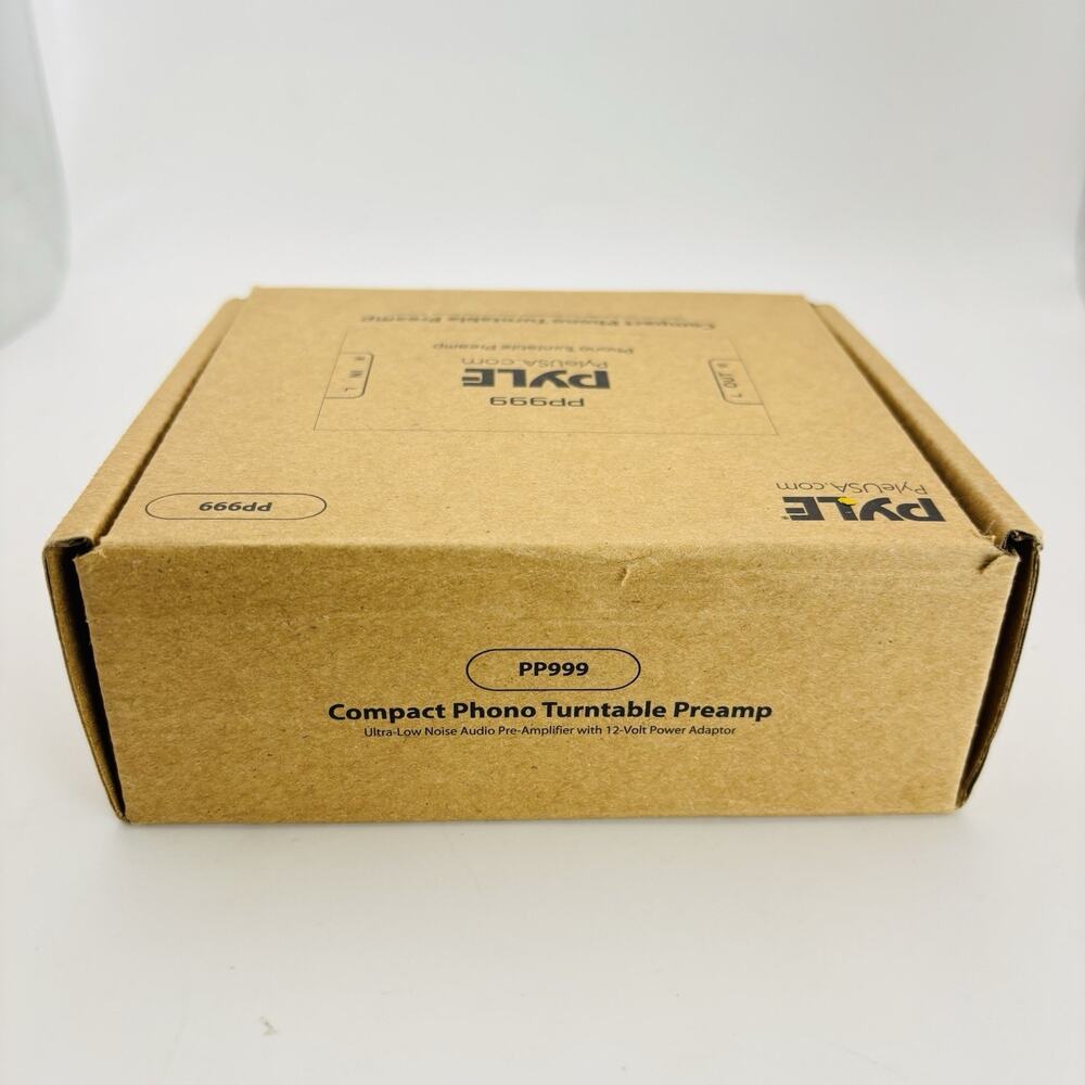 Pyle PRO Phono Turntable Pre-Amplifier Model PP999 New In Open Box. - Picture 3 of 14